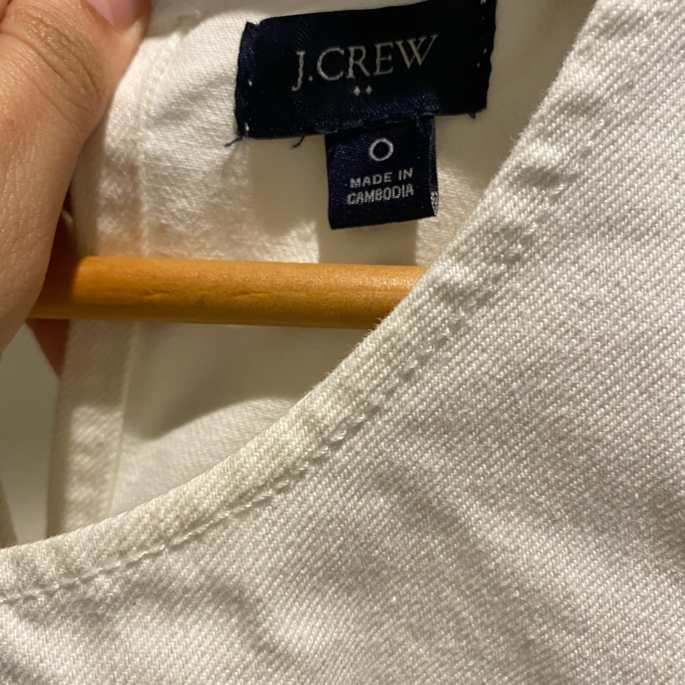 Jean like dress with pockets
